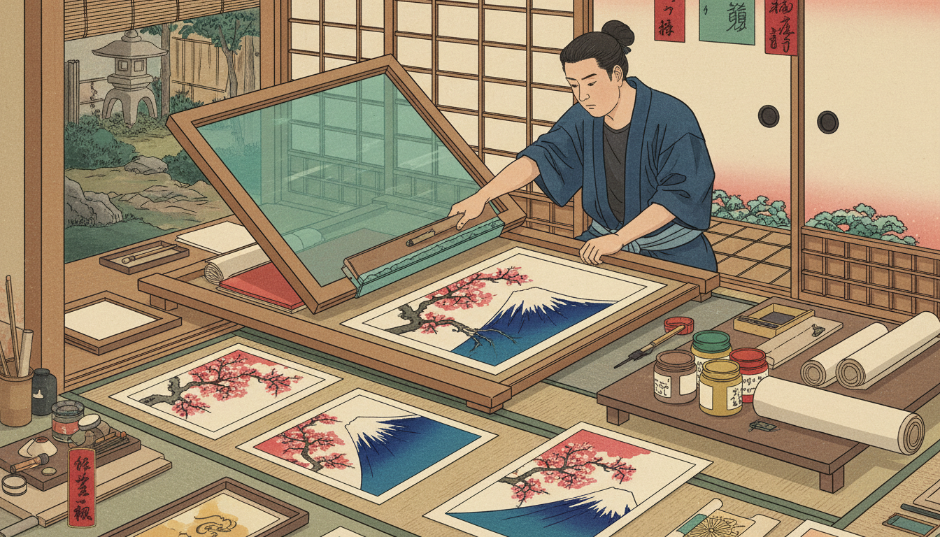 シルクスクリーン印刷は多様な表現を可能にする孔版印刷の基幹技術です