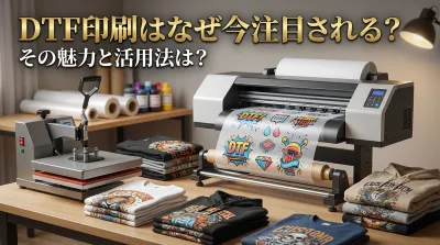 DTF印刷はなぜ今注目される？その魅力と活用法は？
