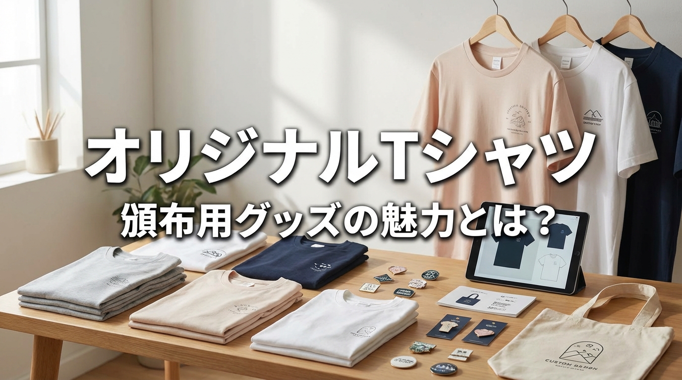 オリジナルTシャツ 頒布用グッズの魅力とは?