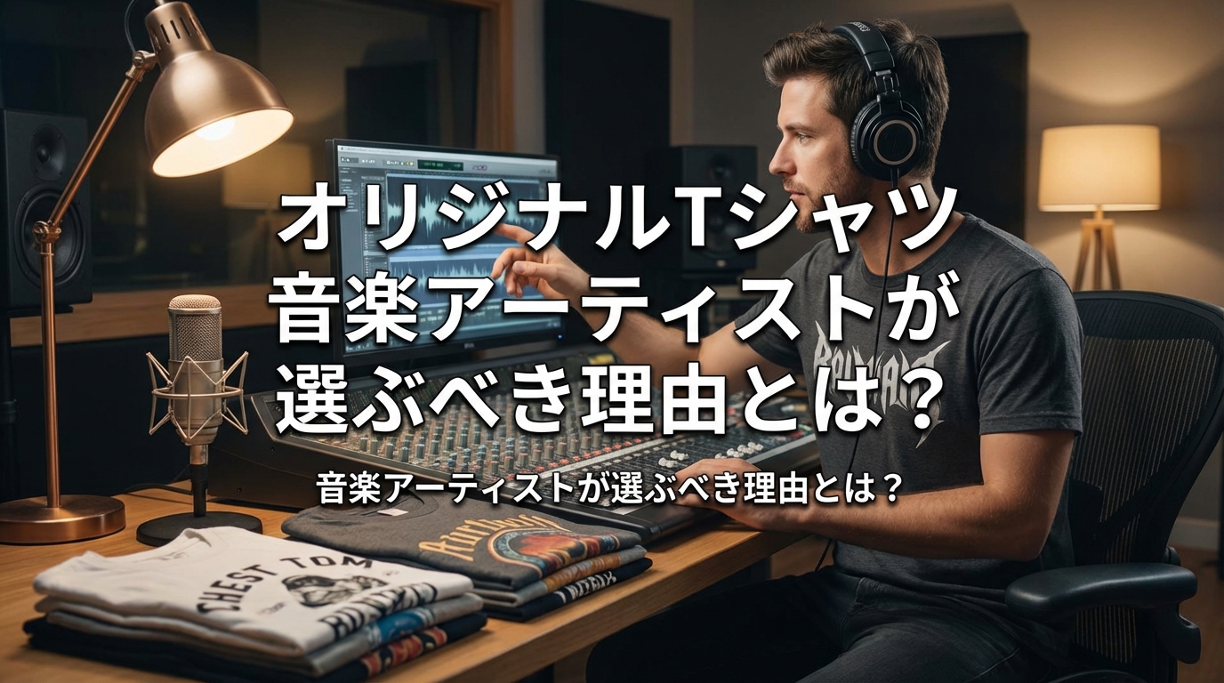 オリジナルTシャツ 音楽アーティストが選ぶべき理由とは？