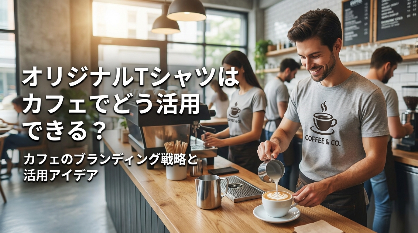 オリジナルTシャツはカフェでどう活用できる？