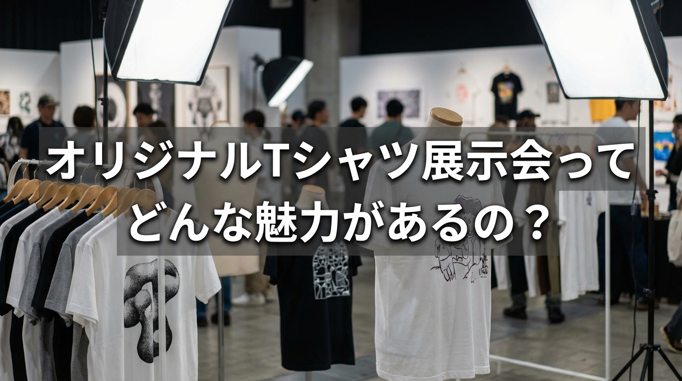 オリジナルTシャツ展示会ってどんな魅力があるの?