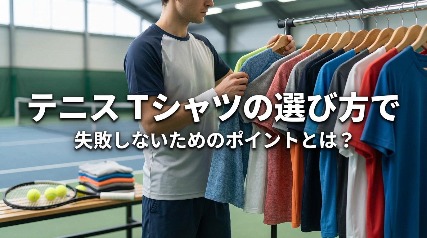 テニス Tシャツの選び方で失敗しないためのポイントとは?
