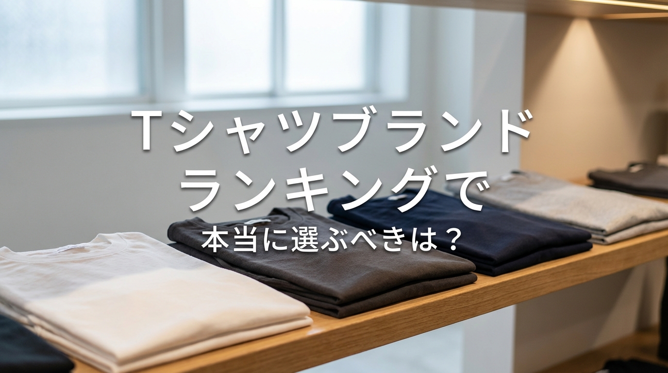 tシャツブランド ランキングで本当に選ぶべきは？