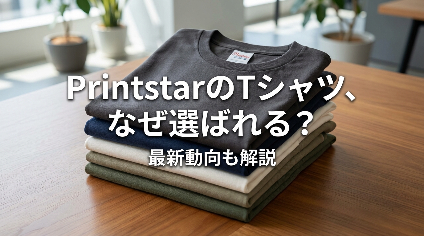 PrintstarのTシャツ、なぜ選ばれる？最新動向も解説
