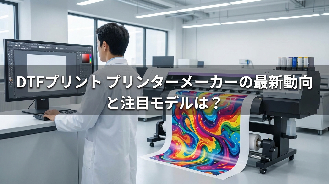 DTFプリント プリンターメーカーの最新動向と注目モデルは？