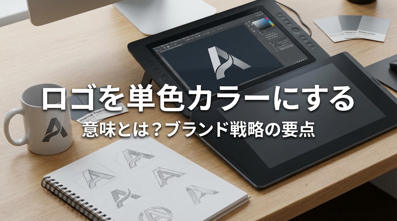 ロゴを単色カラーにする意味とは？