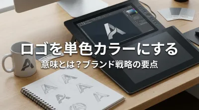 ロゴを単色カラーにする意味とは？