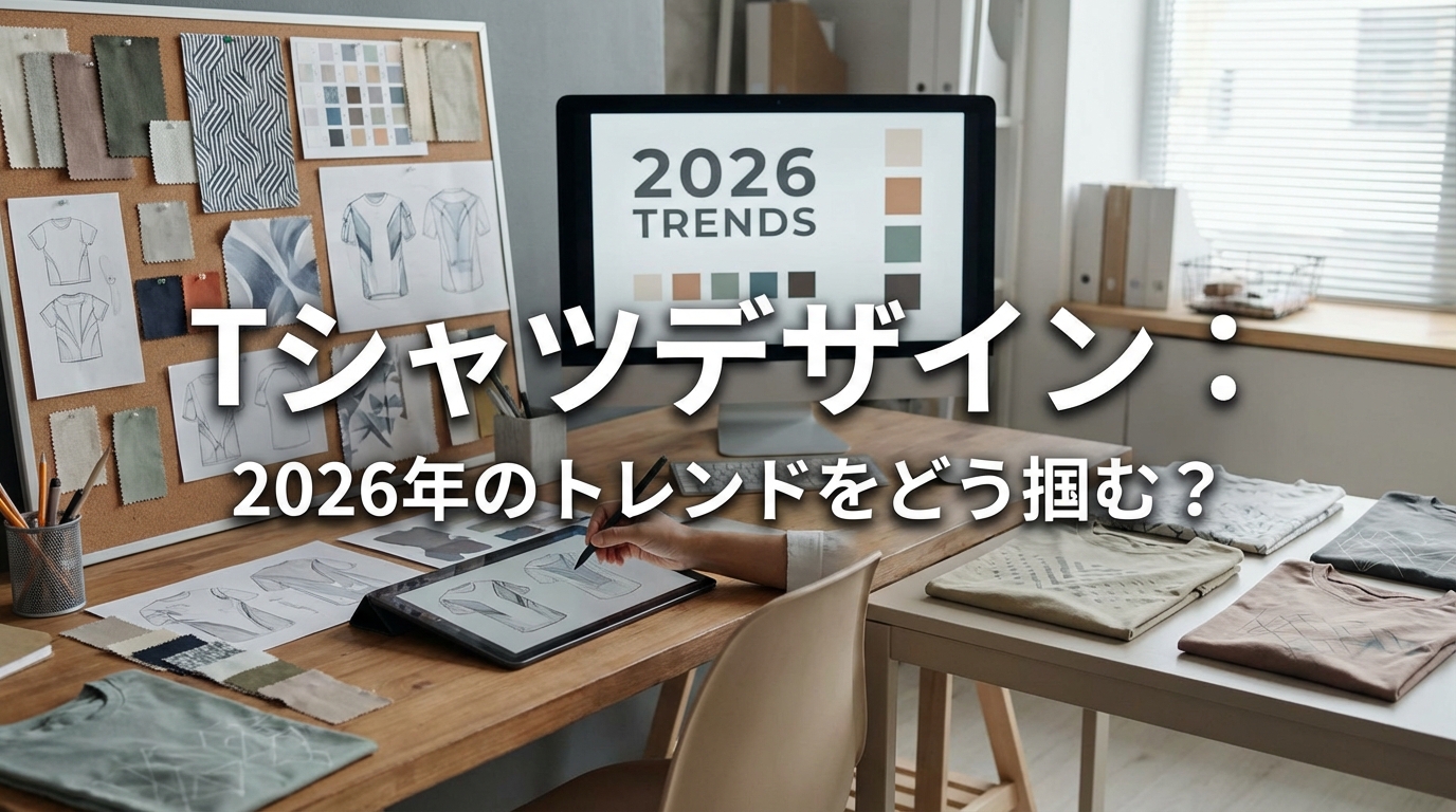 Tシャツデザイン：2026年のトレンドをどう掴む？