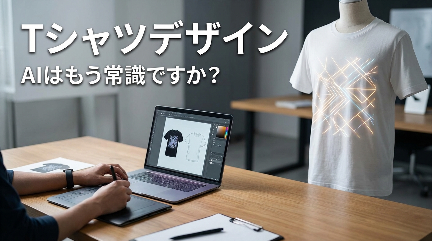 Tシャツデザイン AIはもう常識ですか？