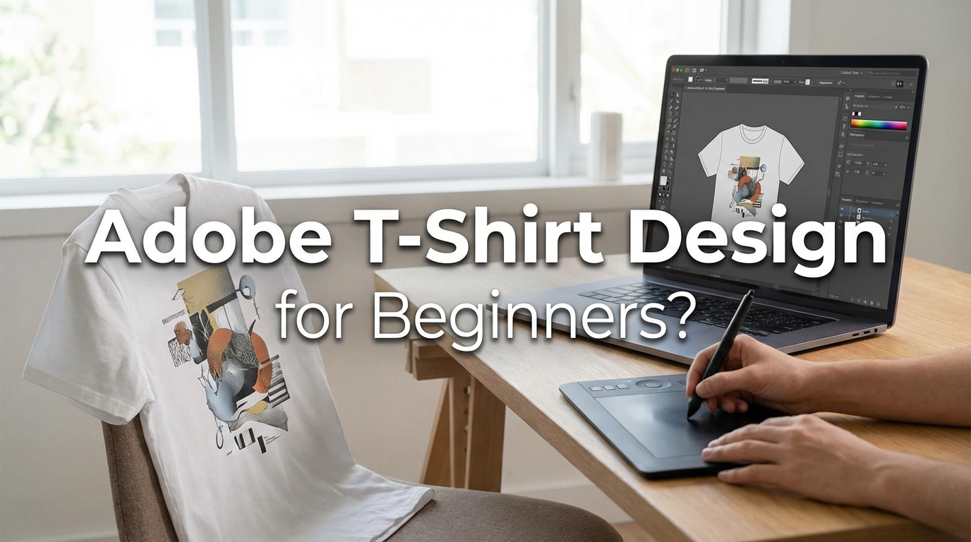 Tシャツデザイン adobeは初心者でも可能？