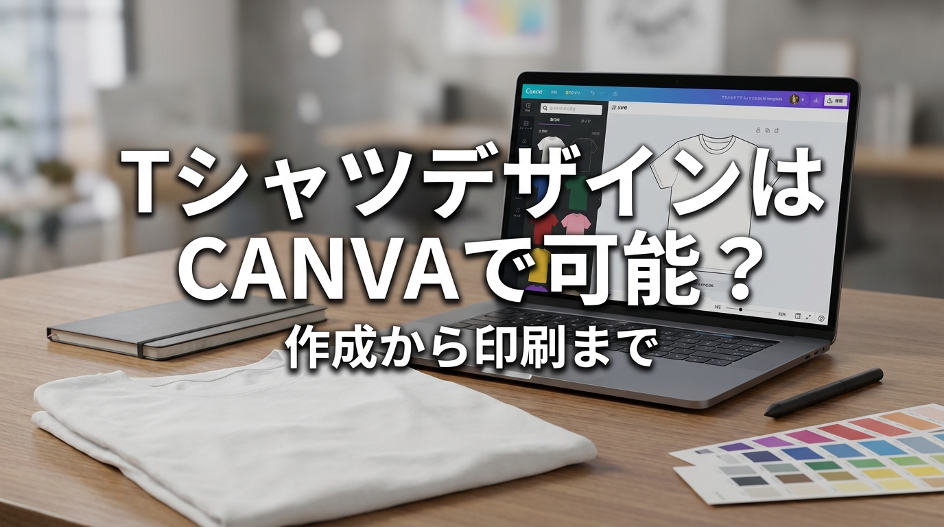 TシャツデザインはCANVAで可能？作成から印刷まで