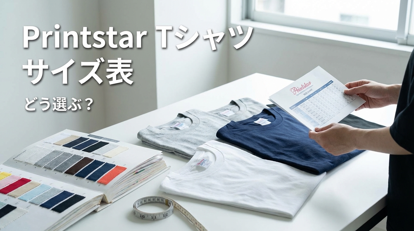 Printstar Tシャツ サイズ表、どう選ぶ？