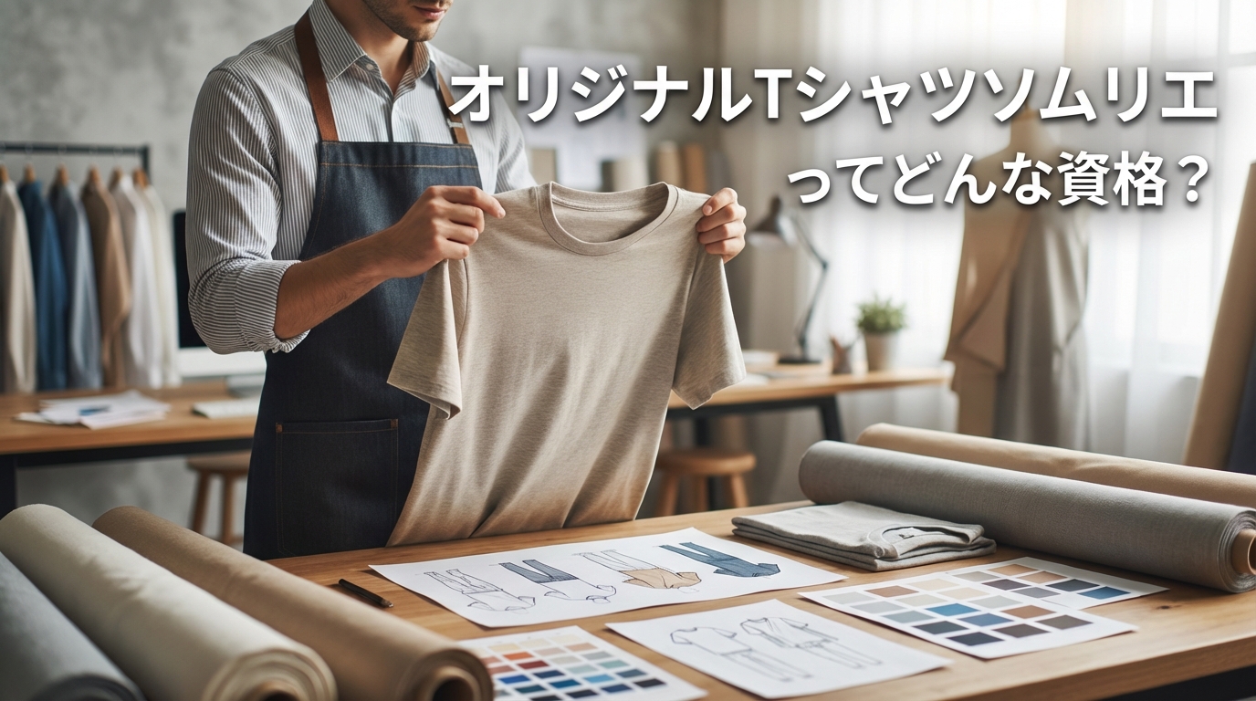 オリジナルTシャツソムリエってどんな資格?