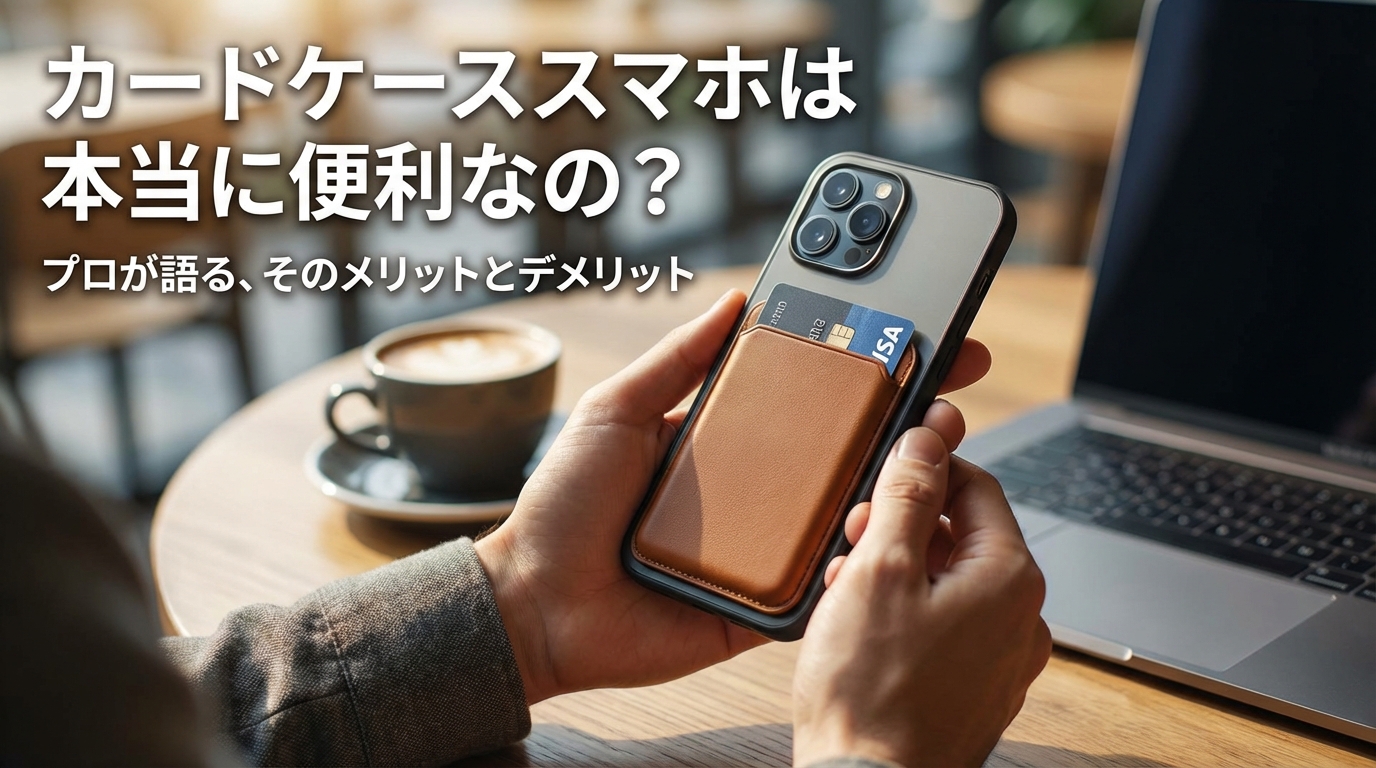 カードケーススマホは本当に便利なの？