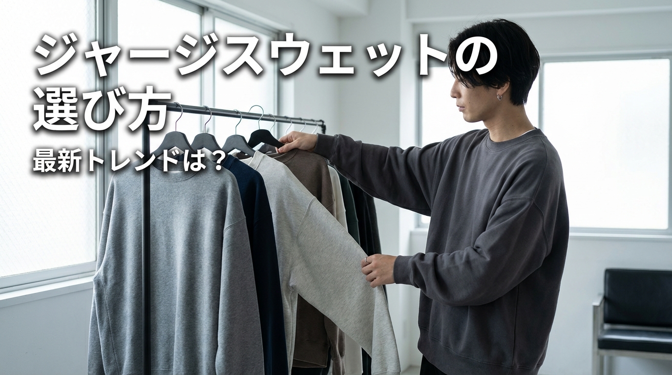 ジャージスウェットの選び方と最新トレンドは？