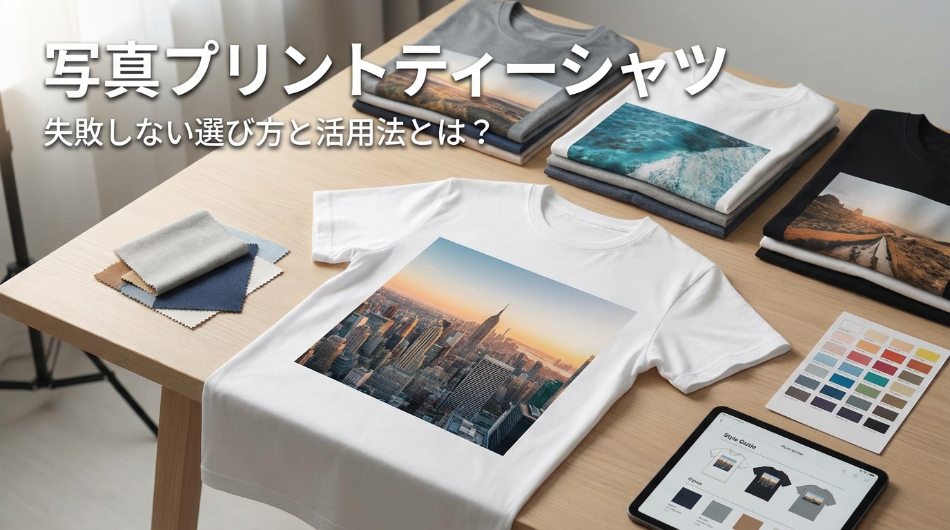 写真プリントティーシャツ、失敗しない選び方と活用法とは？