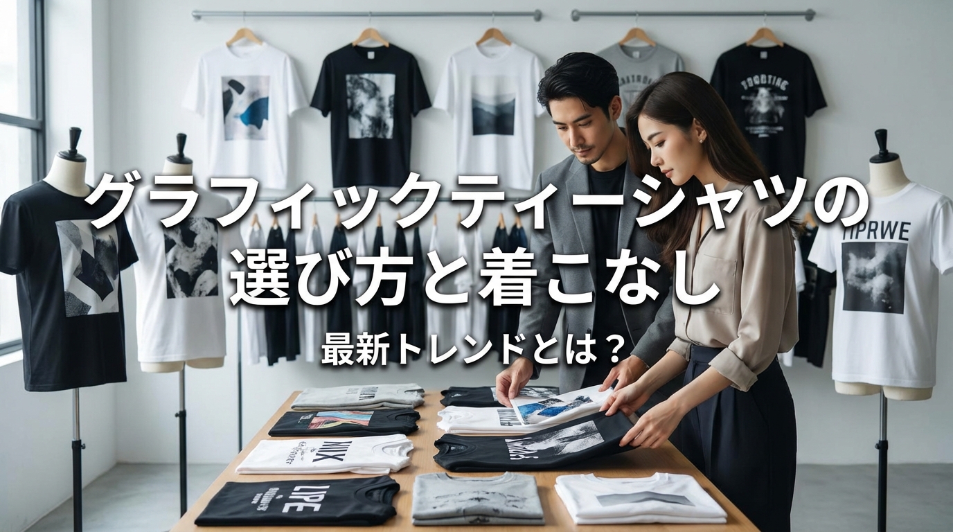 グラフィックティーシャツの選び方と着こなし、最新トレンドとは？