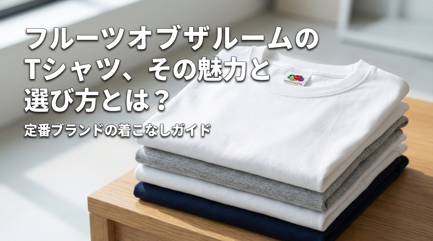 フルーツオブザルームのTシャツ、その魅力と選び方とは?