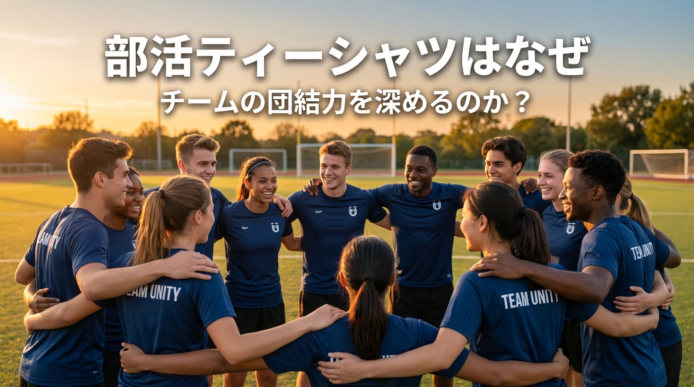 部活ティーシャツはなぜチームの団結力を深めるのか?