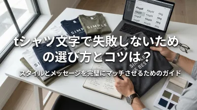 tシャツ文字で失敗しないための選び方とコツは？