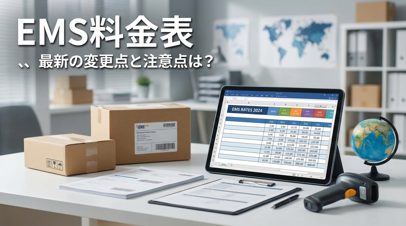 EMS料金表、最新の変更点と注意点は？