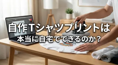 自作Tシャツプリントは本当に自宅でできるのか？