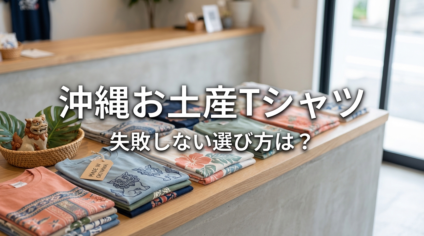 沖縄お土産Tシャツ、失敗しない選び方は？