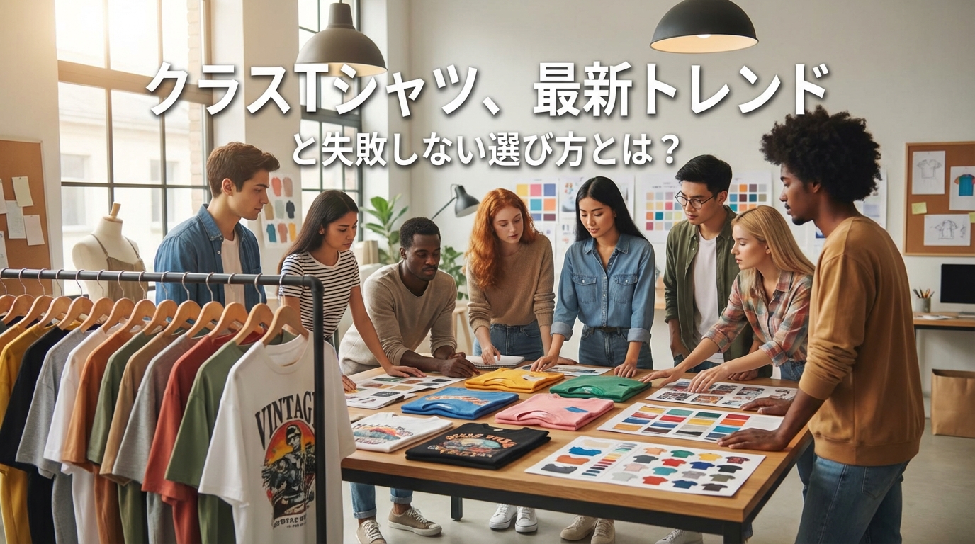 クラスTシャツ、最新トレンドと失敗しない選び方とは？