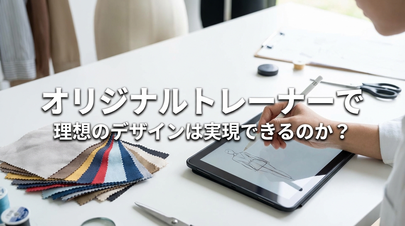 オリジナルトレーナーで理想のデザインは実現できるのか？