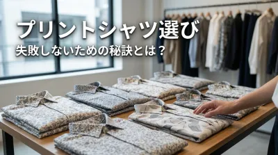 プリントシャツ選び、失敗しないための秘訣とは？
