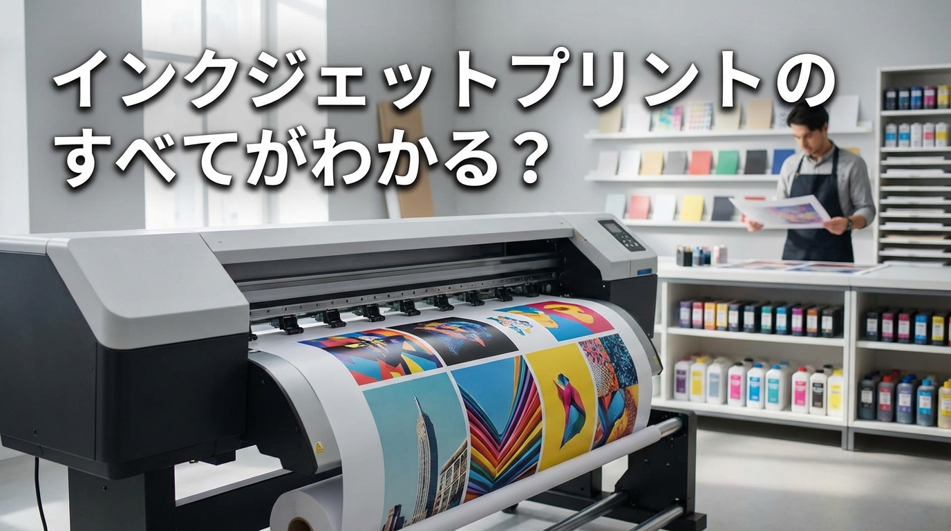 インクジェットプリントのすべてがわかる?