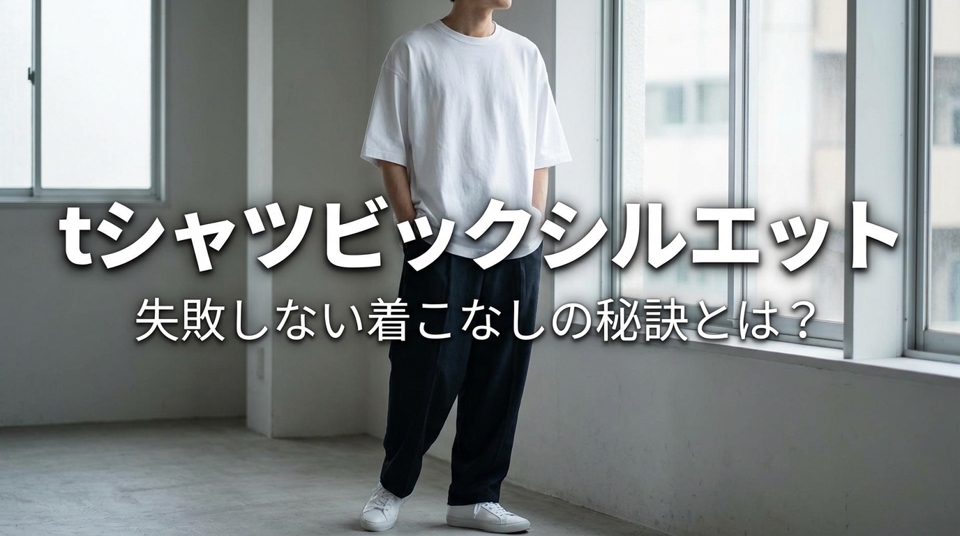 tシャツビックシルエット、失敗しない着こなしの秘訣とは？