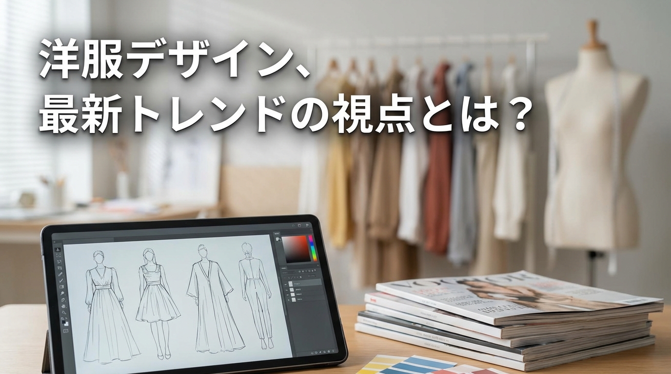 洋服デザイン、最新トレンドの視点とは?