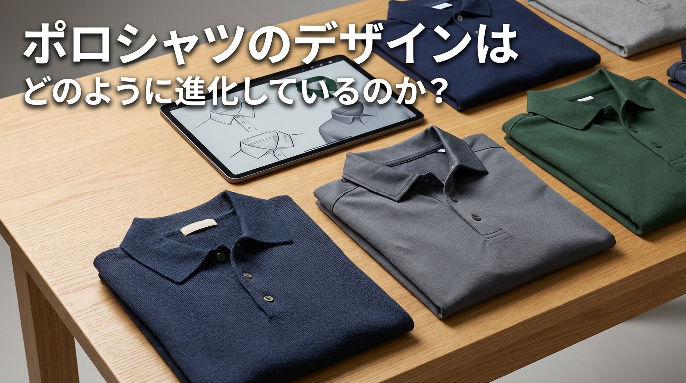 ポロシャツのデザインはどのように進化しているのか？