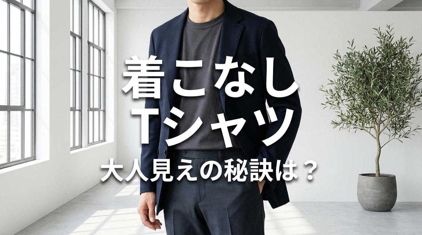 着こなし tシャツ、大人見えの秘訣は？