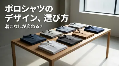 ポロシャツのデザイン、選び方で着こなしが変わる？