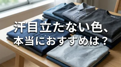 汗目立たない色、本当におすすめは？