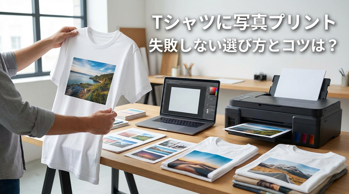t シャツに写真プリント、失敗しない選び方とコツは?