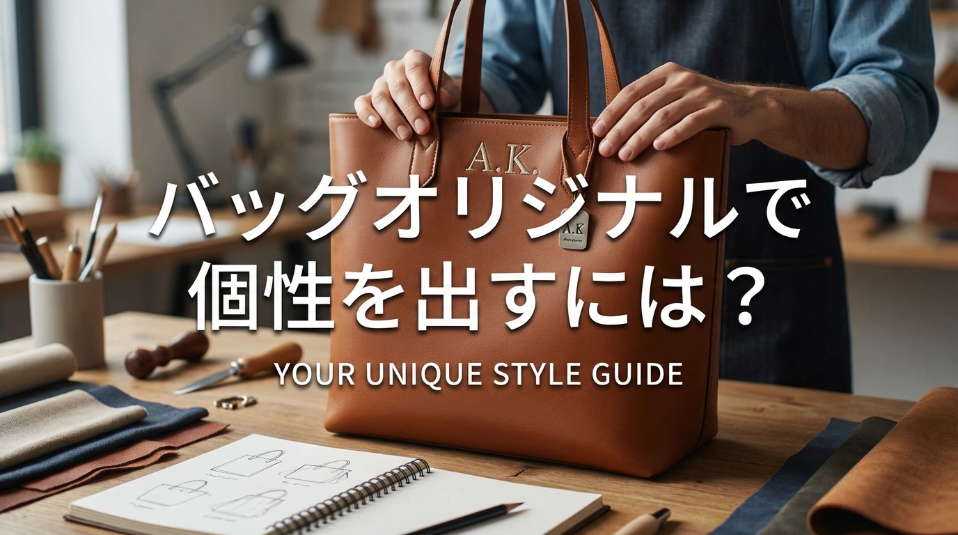 バッグオリジナルで個性を出すには？