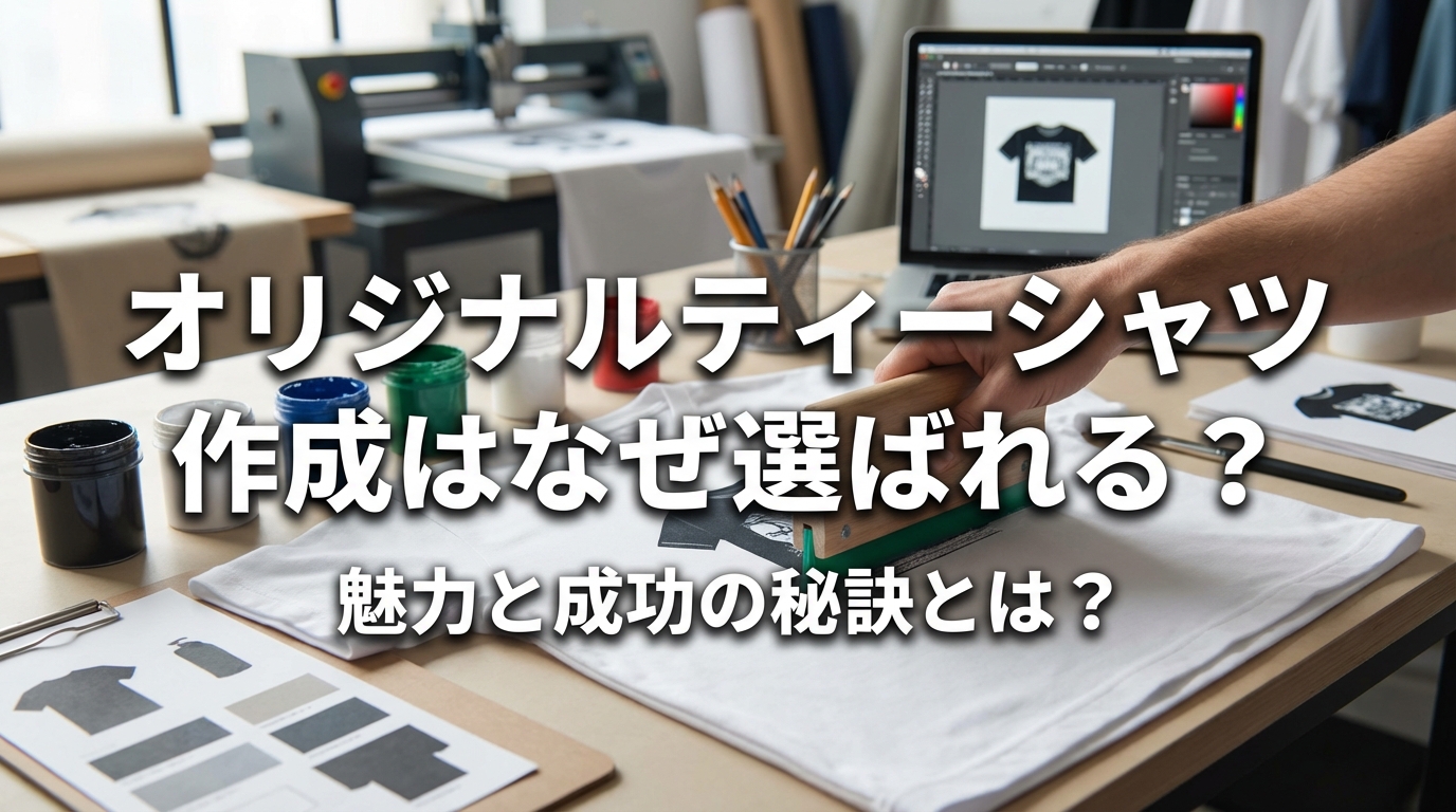 オリジナルティーシャツ作成はなぜ選ばれる？魅力と成功の秘訣とは？