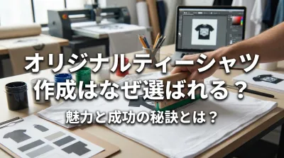 オリジナルティーシャツ作成はなぜ選ばれる？魅力と成功の秘訣とは？