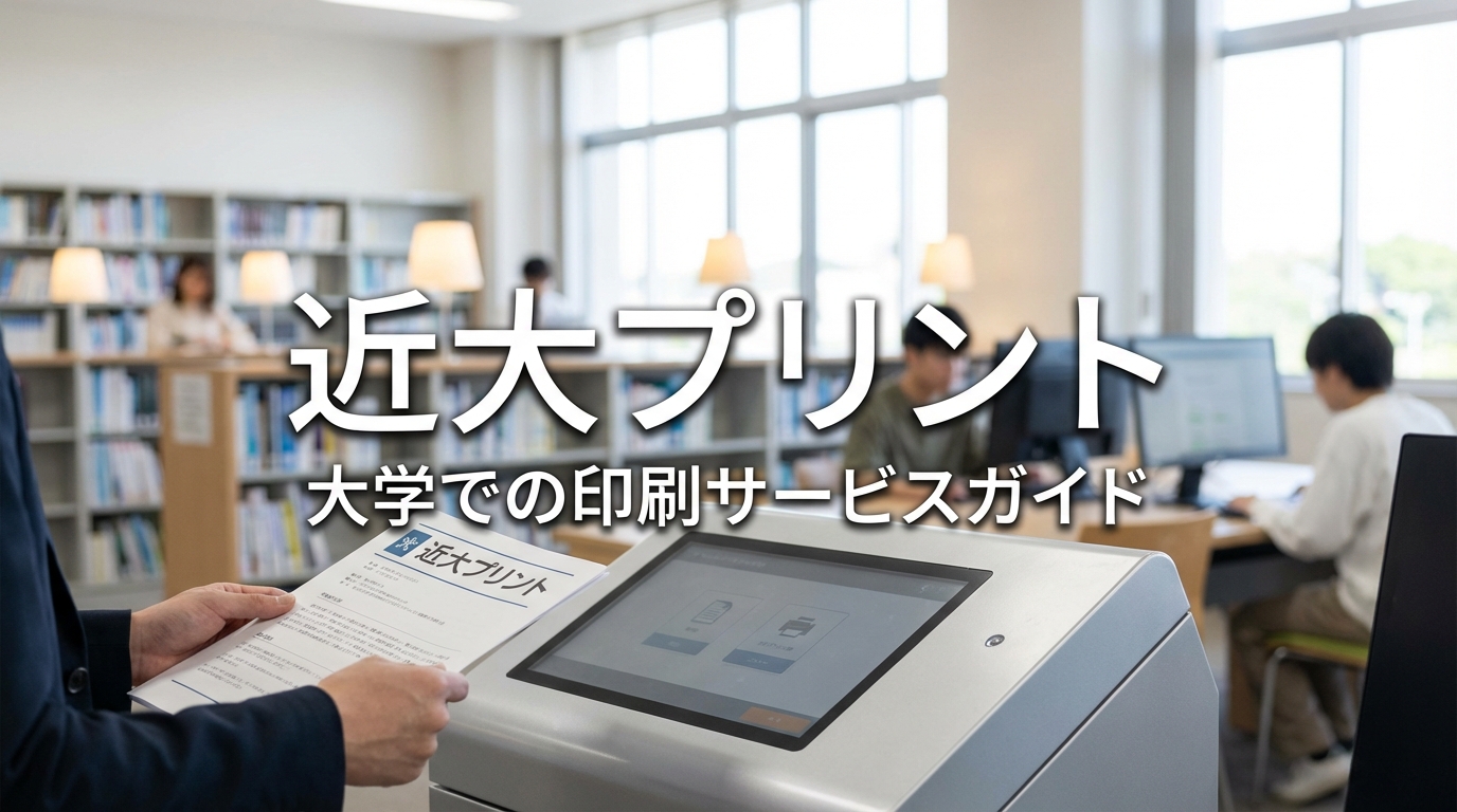 近大プリントとはどんなもの？