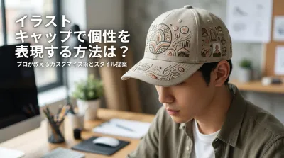 イラスト キャップで個性を表現する方法は？