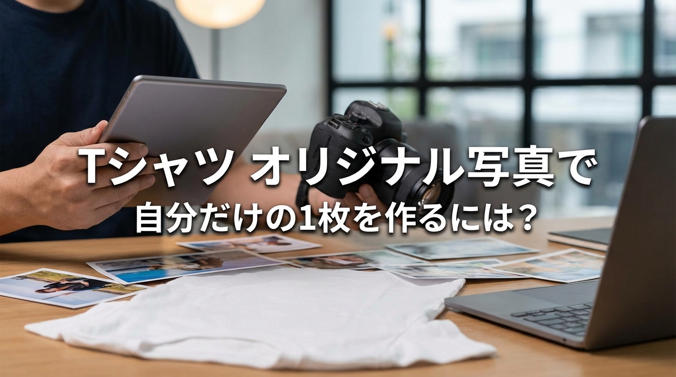 tシャツ オリジナル写真で自分だけの1枚を作るには？