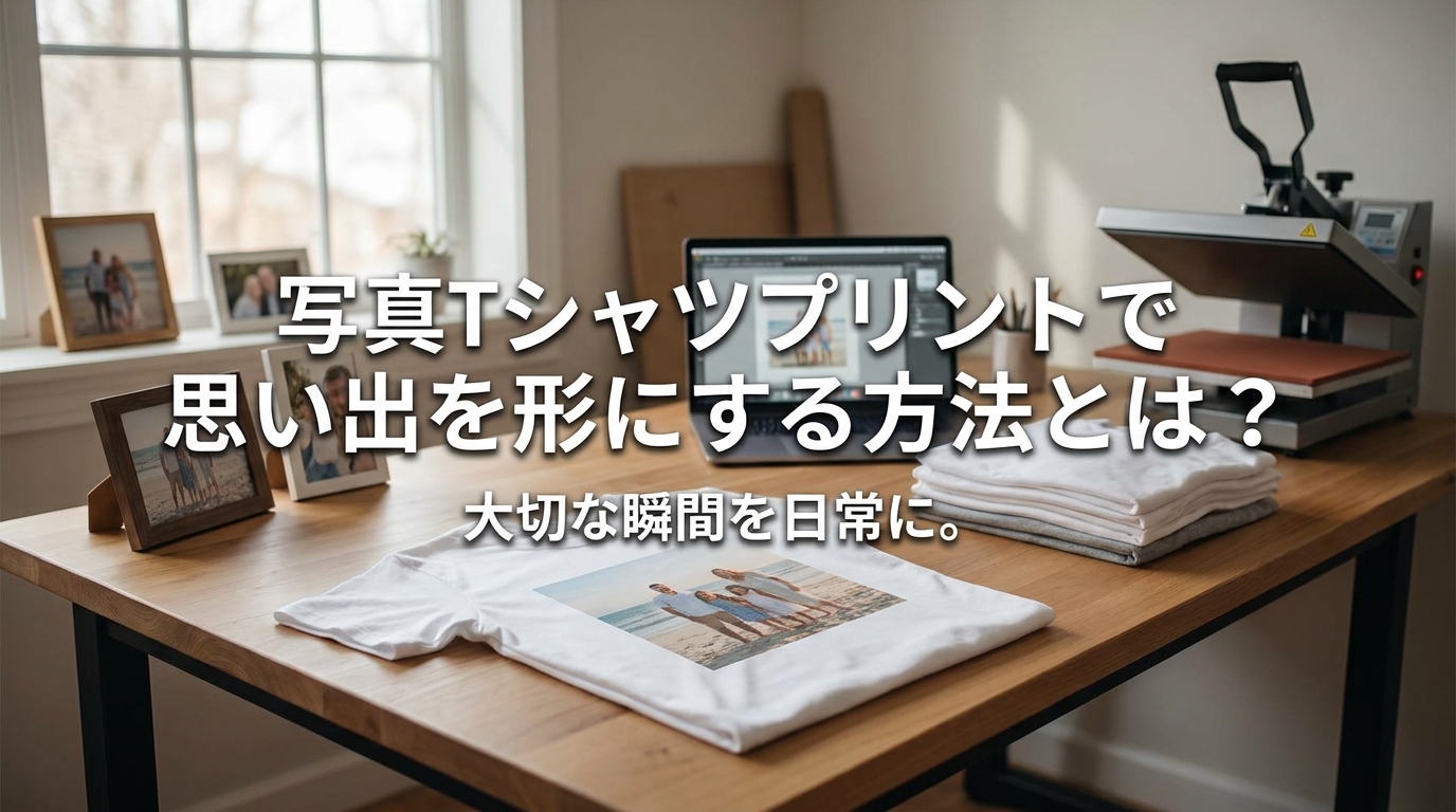 写真tシャツプリントで思い出を形にする方法とは？
