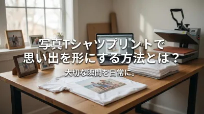 写真tシャツプリントで思い出を形にする方法とは？