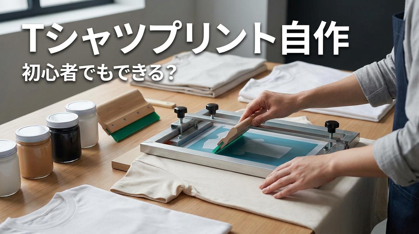 Tシャツプリント自作は初心者でもできる?