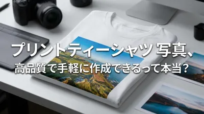 プリントティーシャツ 写真、高品質で手軽に作成できるって本当？