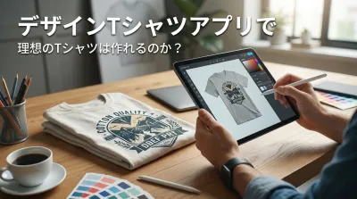 デザインTシャツアプリで理想のTシャツは作れるのか？